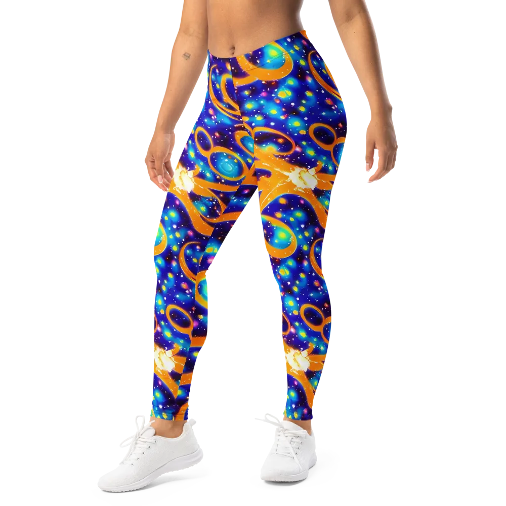 Epic Orbit on Leggings — Left Front