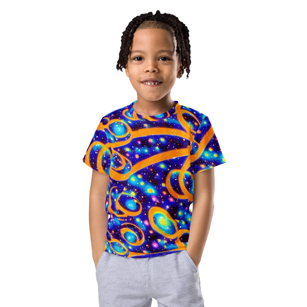 Epic Orbit on Kids Crew Neck T-Shirt — Front