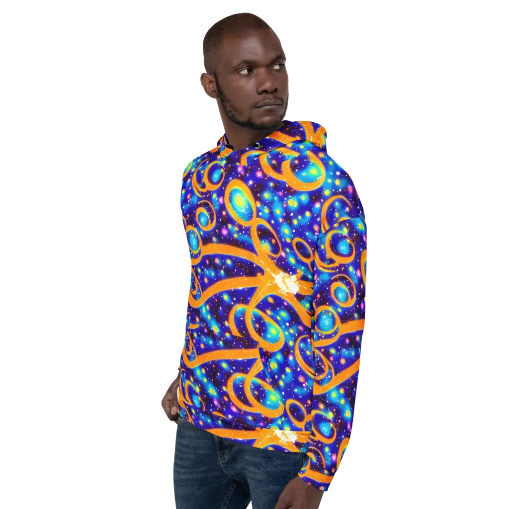 Epic Orbit on Hoodie — Left