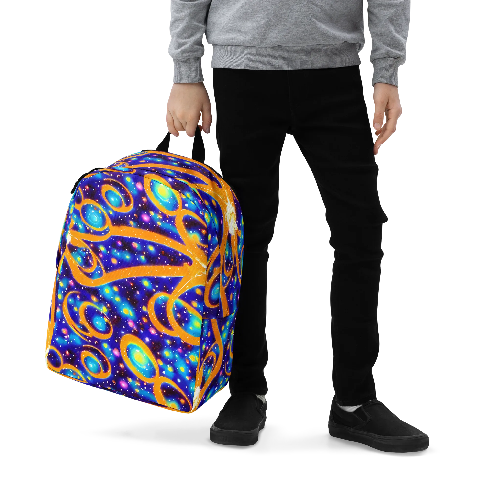 Epic Orbit on Minimalist Backpack — Zoomed-in