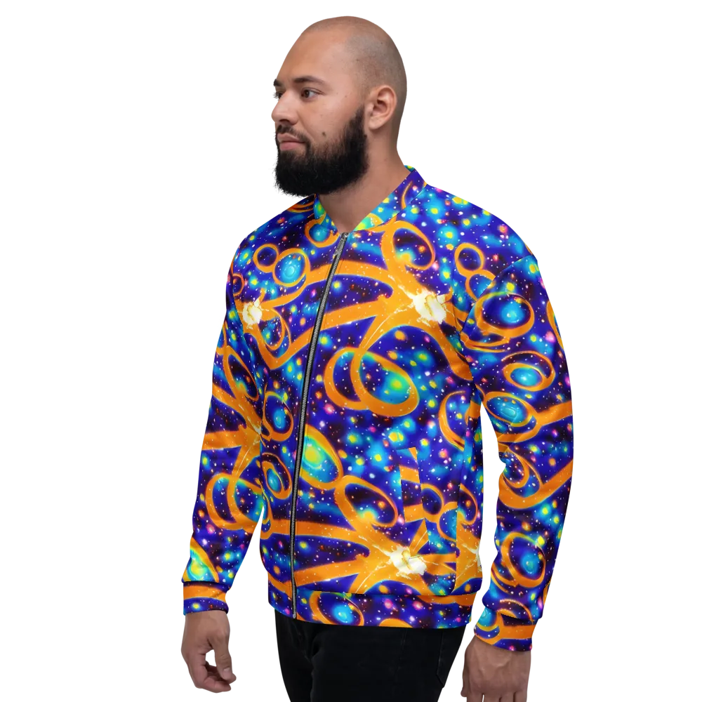 Epic Orbit on Bomber Jacket — Left