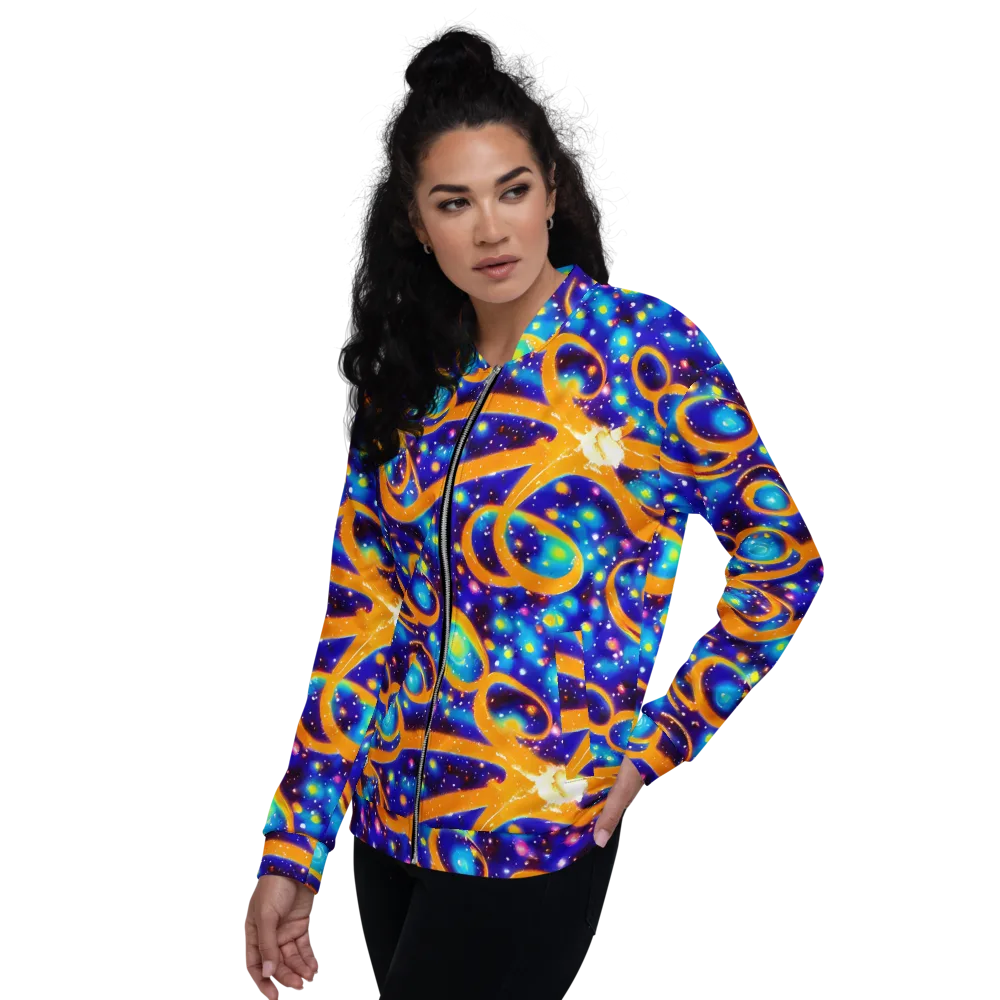 Epic Orbit on Bomber Jacket — Left