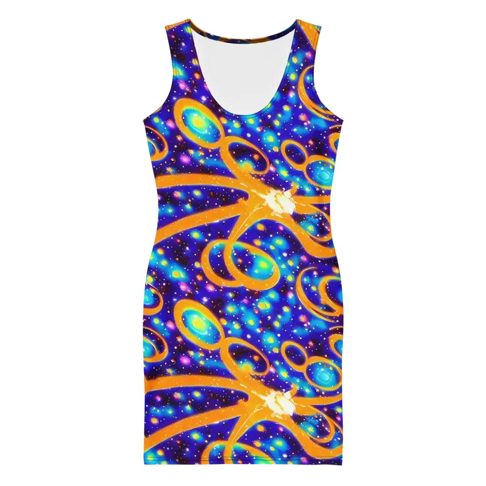 Epic Orbit on Bodycon Dress — Front