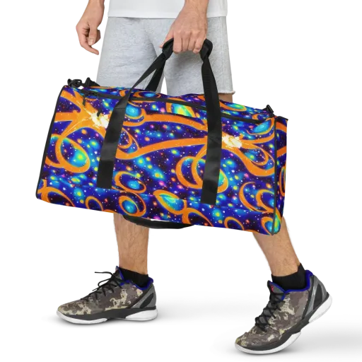 Epic Orbit on a Duffle Bag
