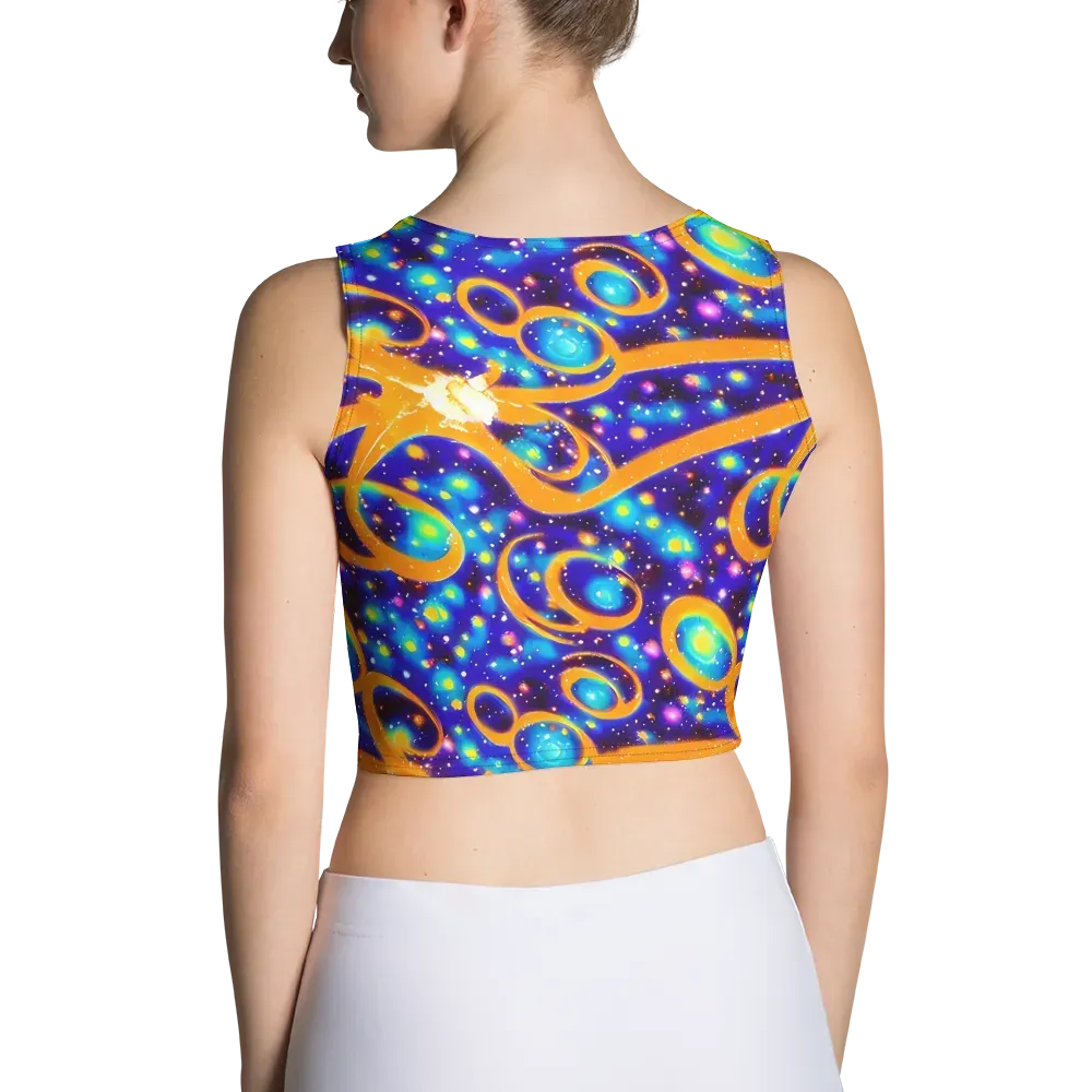 Epic Orbit on Crop Top — Back