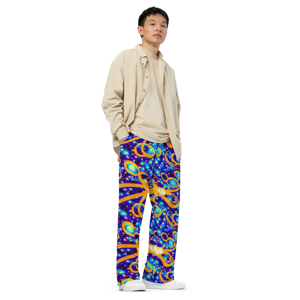 Epic Orbit on Wide-Leg Pants — Right Front