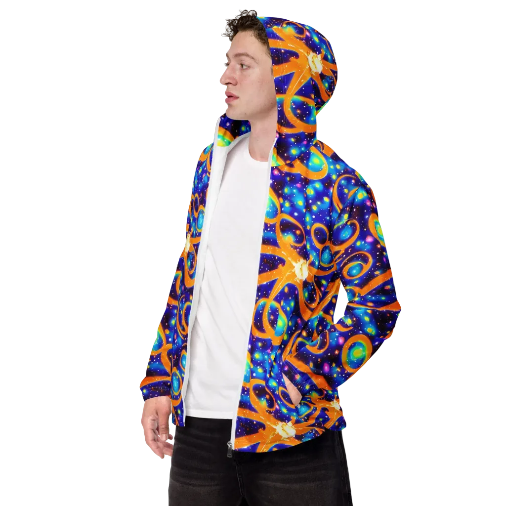 Epic Orbit on Men's Windbreaker — Left Front