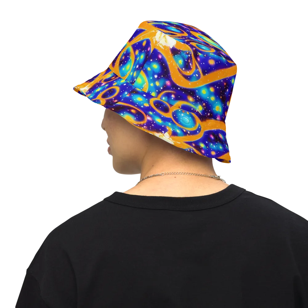Epic Orbit on Reversible Bucket Hat — Back Inside