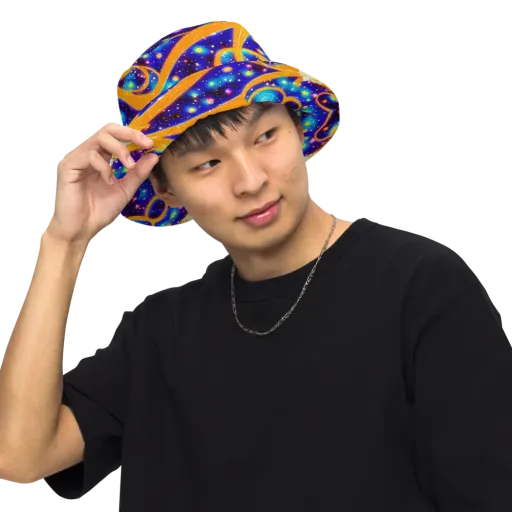 Epic Orbit on a Reversible Bucket Hat