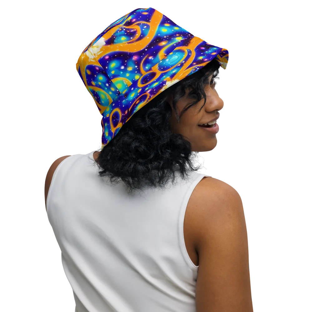 Epic Orbit on Reversible Bucket Hat — Right Outside