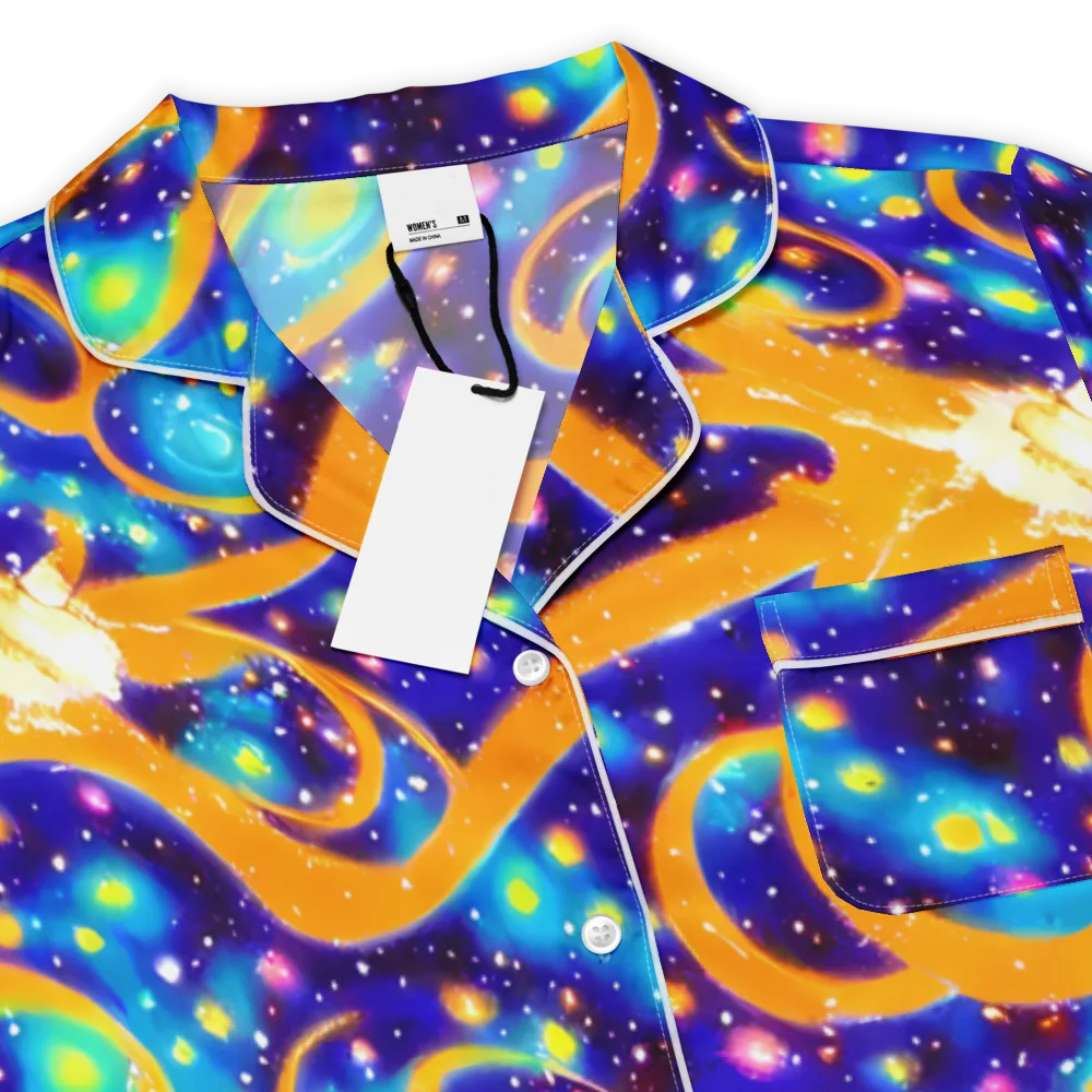 Epic Orbit on Women's Short Sleeve Pajama Top — Product details