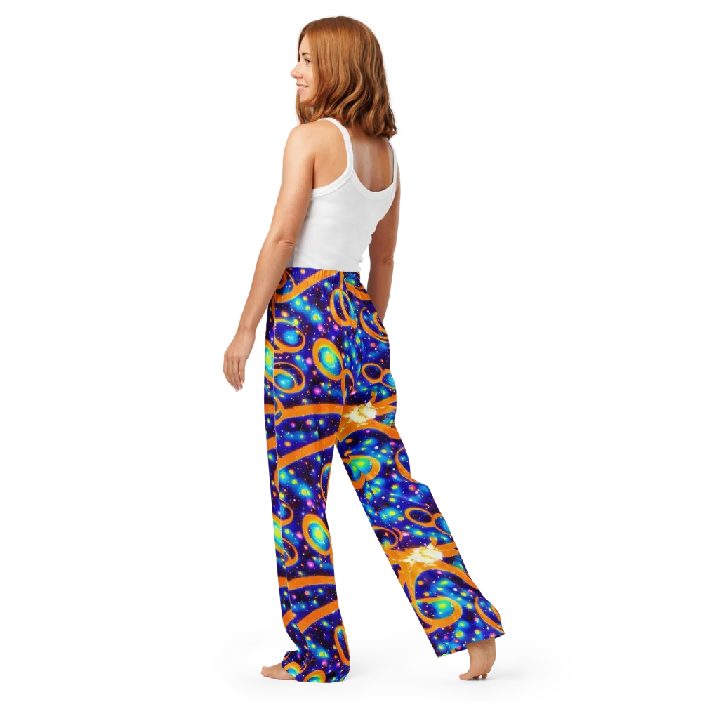 Epic Orbit on Women's Pajama Pants — Back