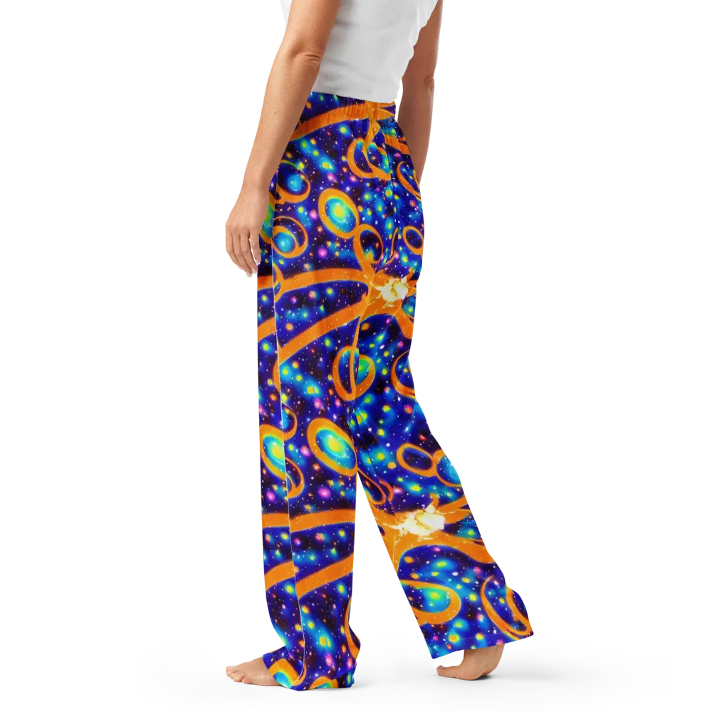 Epic Orbit on Women's Pajama Pants — Left