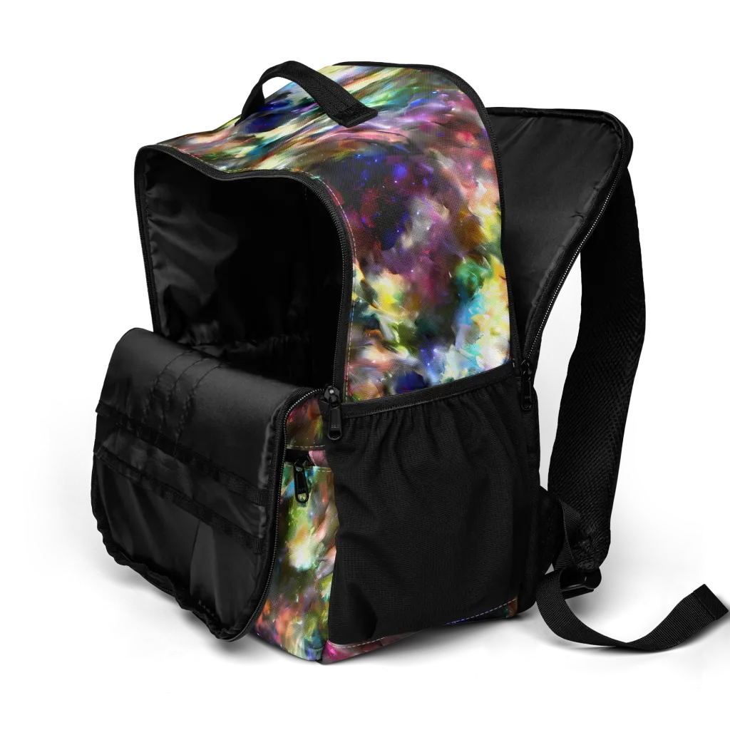 Emilia's Nebula on Utility Backpack — Product details 2