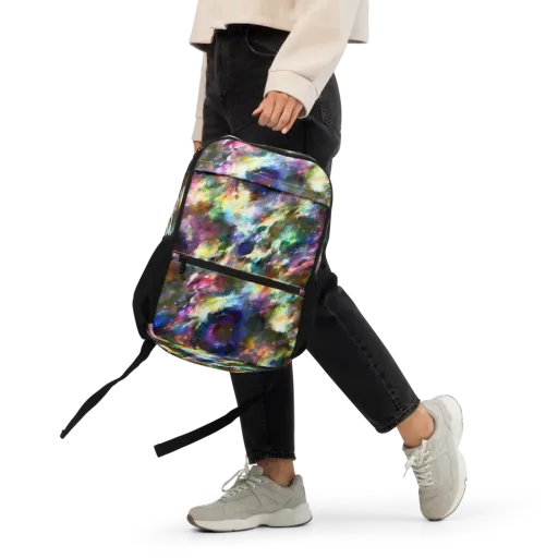 Emilia's Nebula on a Utility Backpack