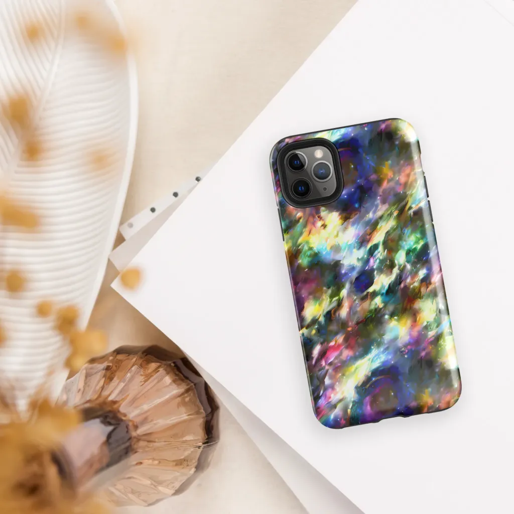 Emilia's Nebula on Tough Case for iPhone® — Front