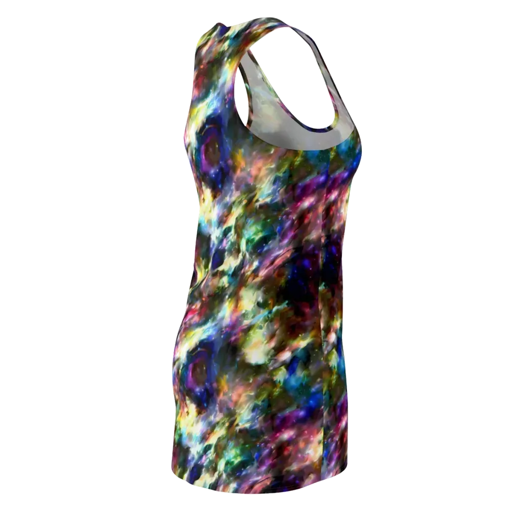 Emilia's Nebula on Racerback Dress — Back Side