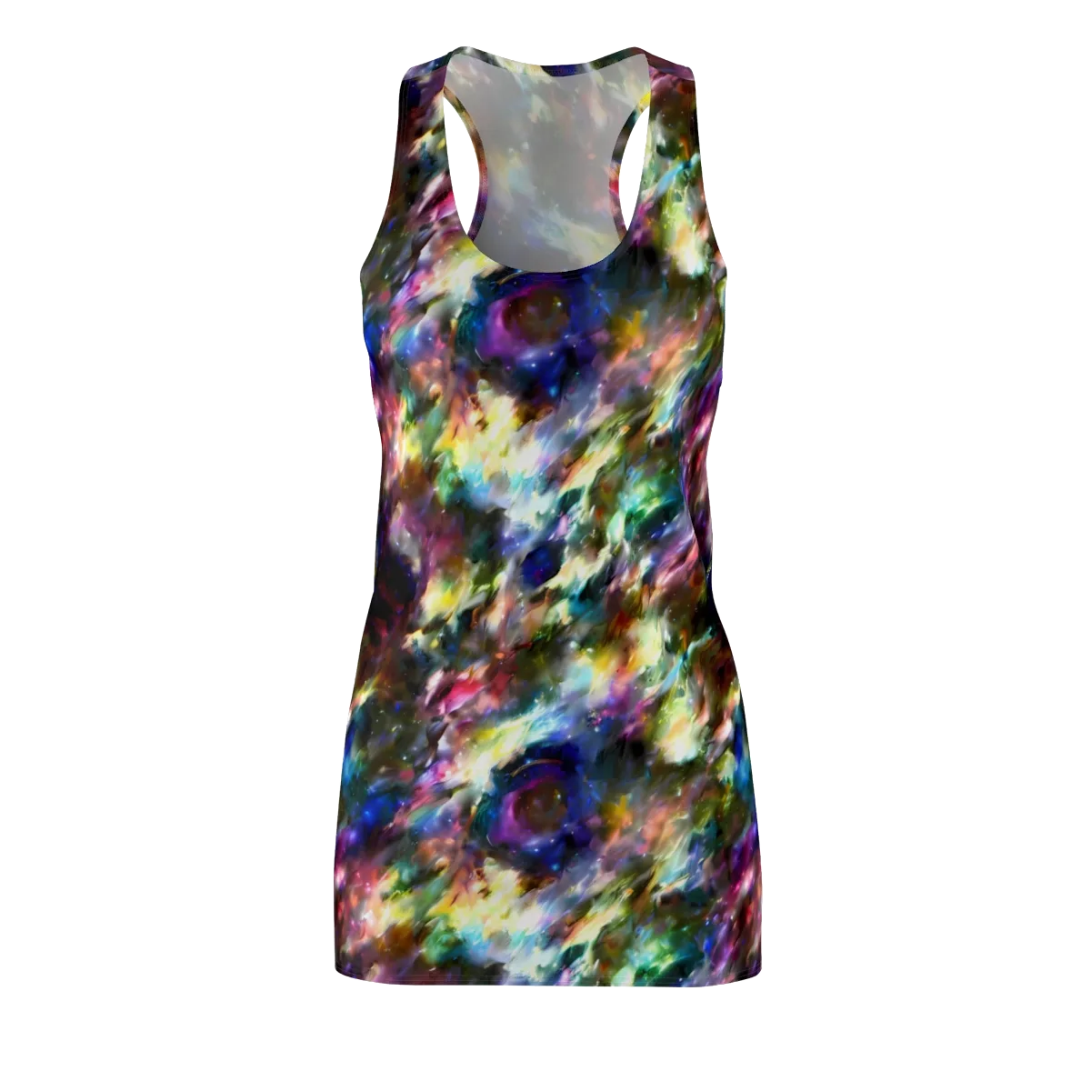 Emilia's Nebula on Racerback Dress — Front