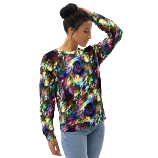Emilia's Nebula on a Sweatshirt