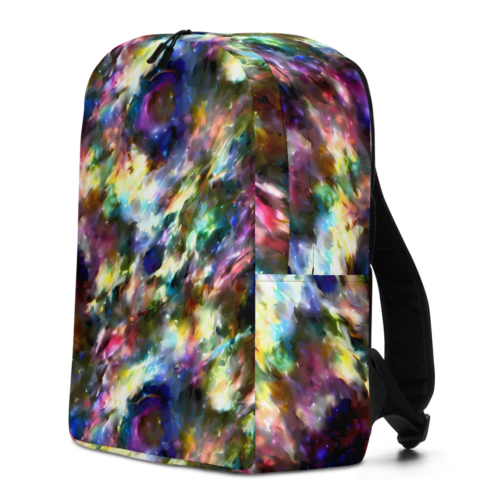 Emilia's Nebula on Minimalist Backpack — Left