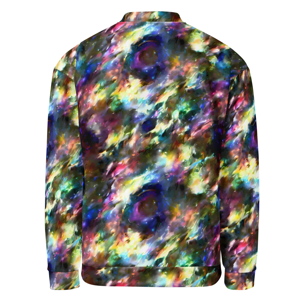 Emilia's Nebula on Bomber Jacket — Back