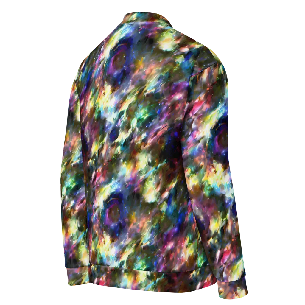 Emilia's Nebula on Bomber Jacket — Right Back