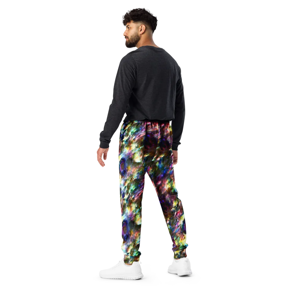 Emilia's Nebula on Men's Joggers — Back