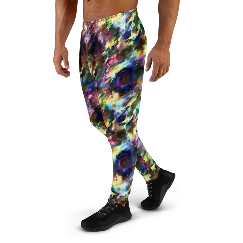 Emilia's Nebula on Men's Joggers — Left