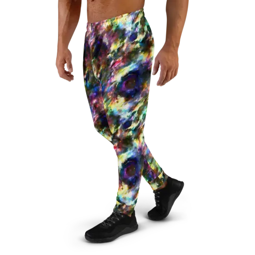 Emilia's Nebula on a Men's Joggers