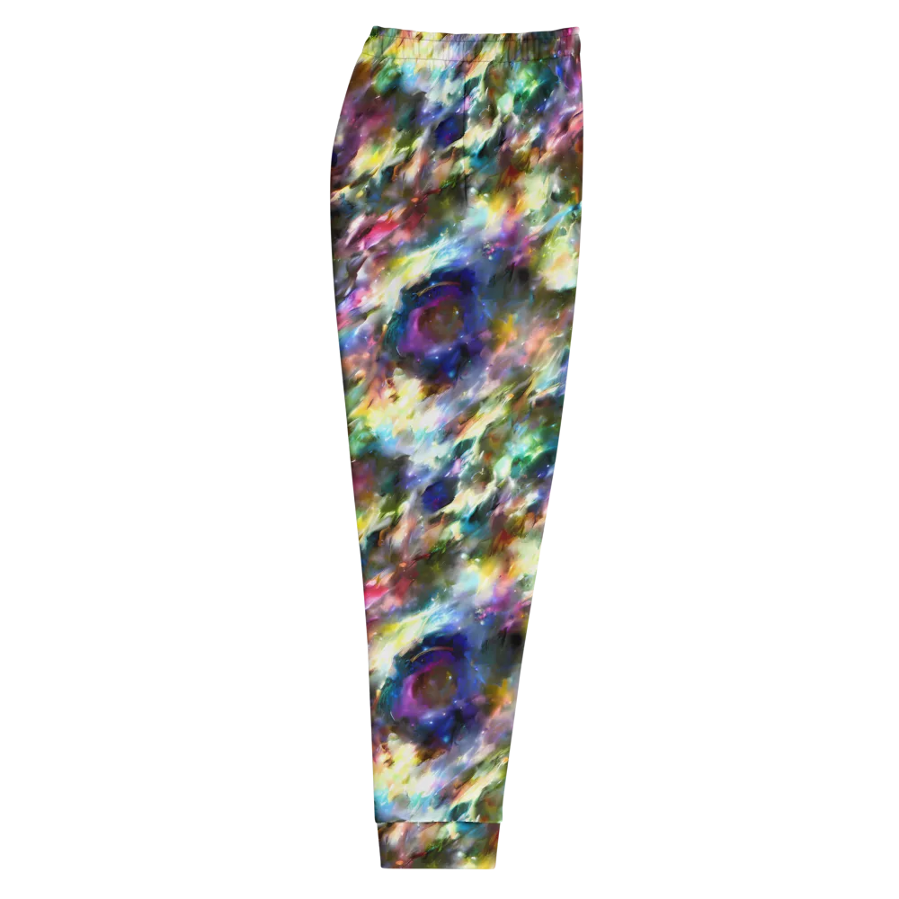 Emilia's Nebula on Men's Joggers — Right