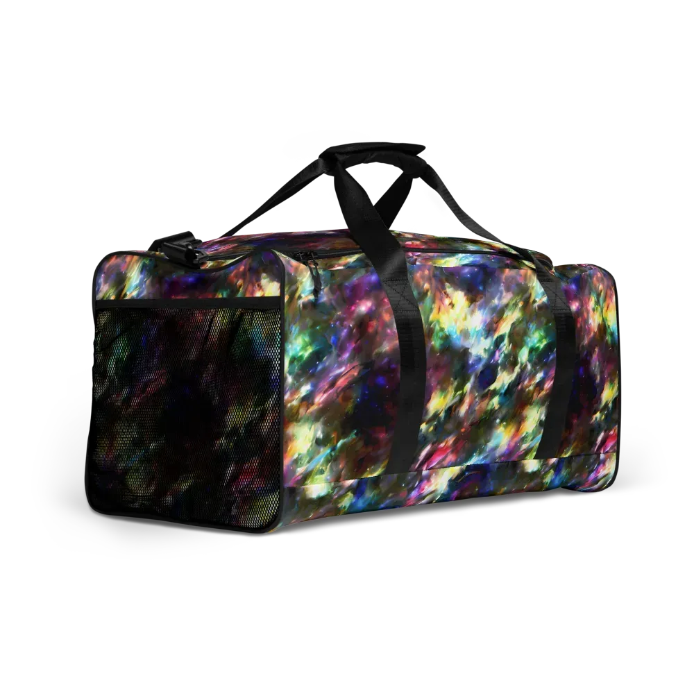 Emilia's Nebula on Duffle Bag — Right Front