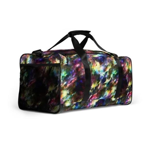 Emilia's Nebula on a Duffle Bag