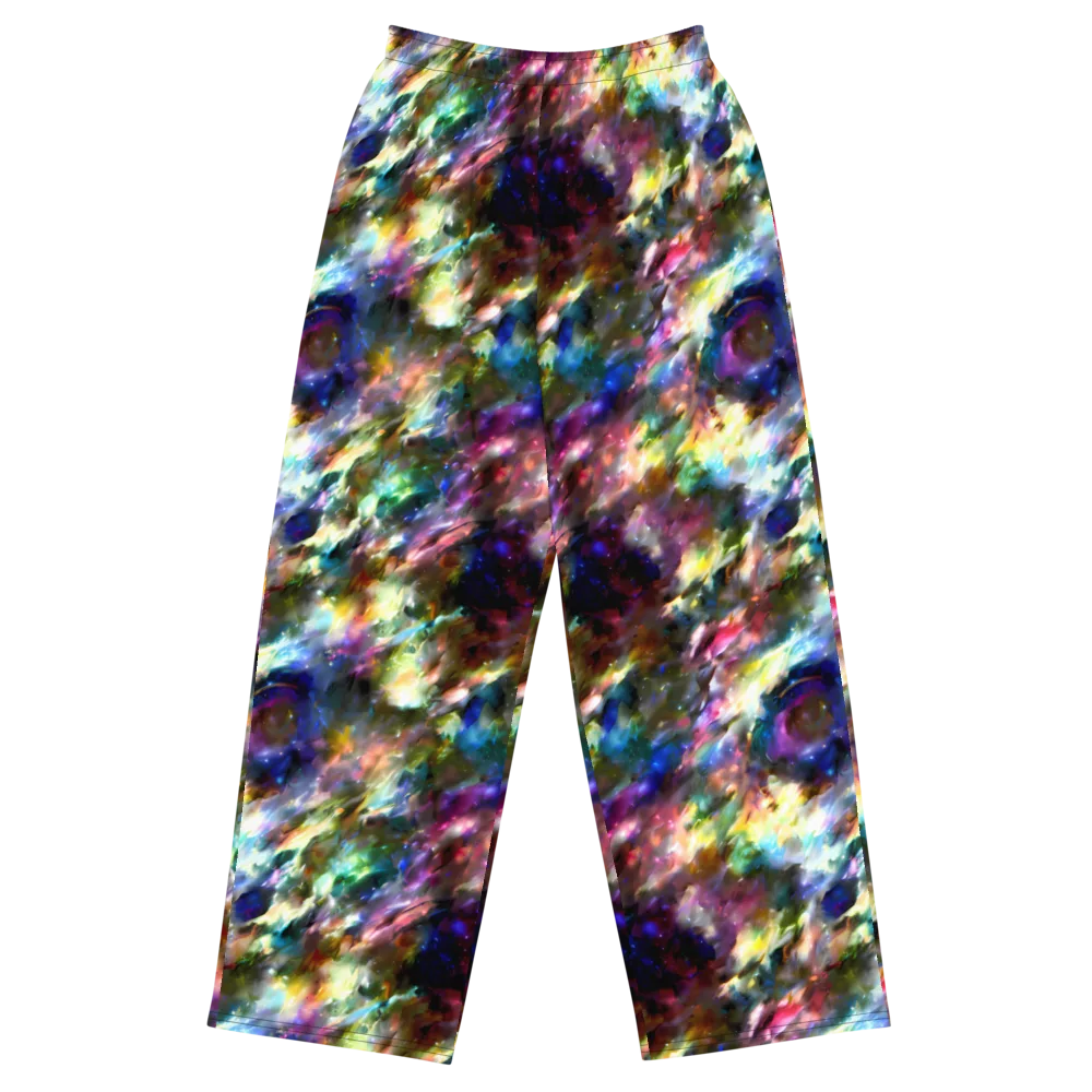 Emilia's Nebula on Wide-Leg Pants — Front