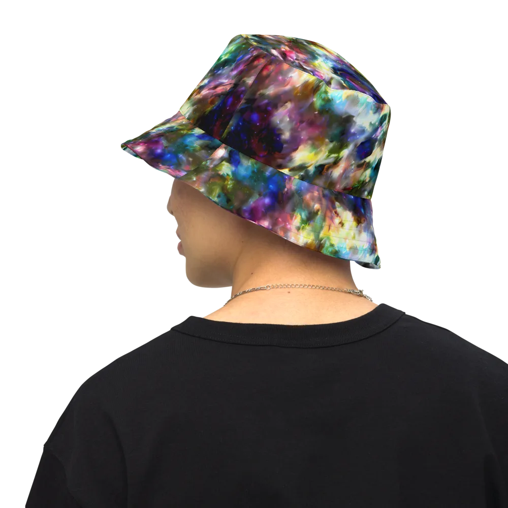 Emilia's Nebula on Reversible Bucket Hat — Back Inside