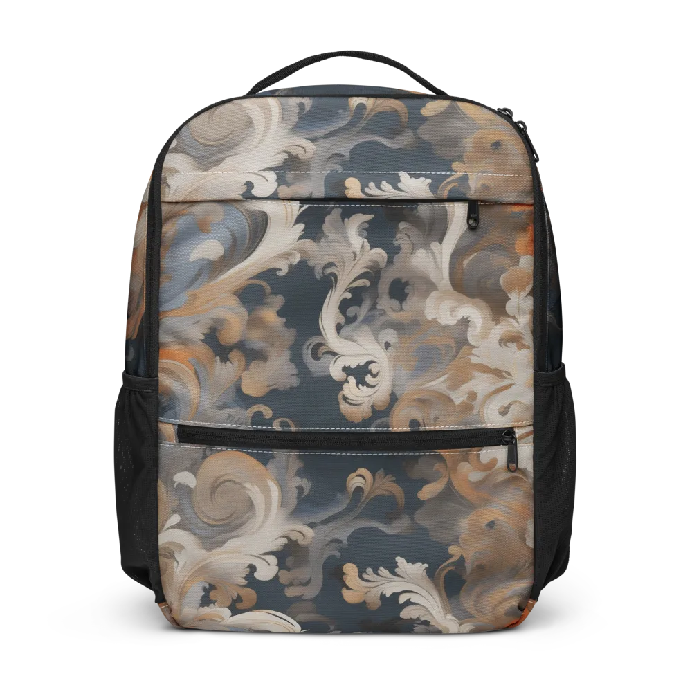 Baroque Drift on Utility Backpack — Front