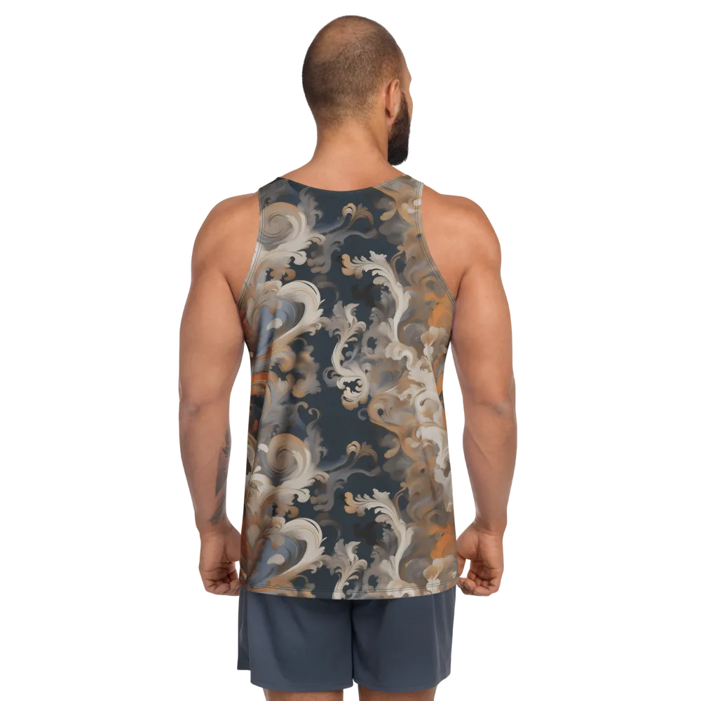 Baroque Drift on Men's Tank Top — Back