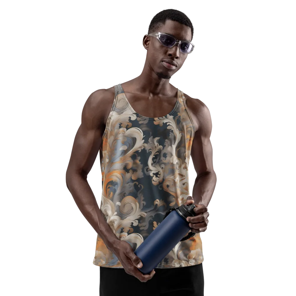Baroque Drift on Men's Tank Top — Front