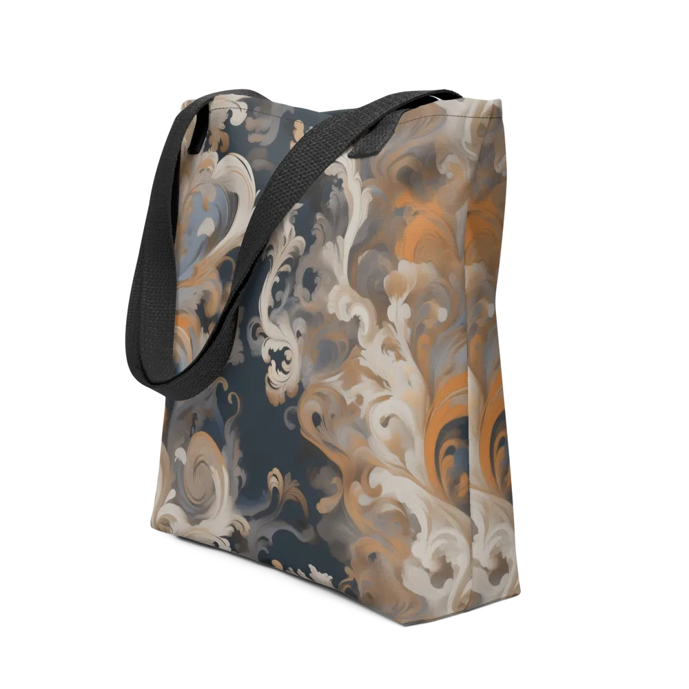 Baroque Drift on Tote Bag — Front