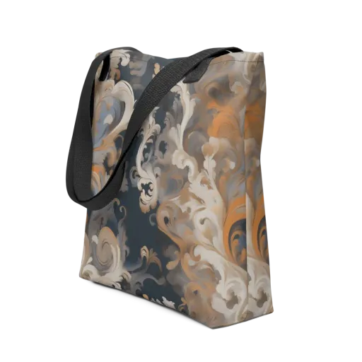 Baroque Drift on a Tote Bag