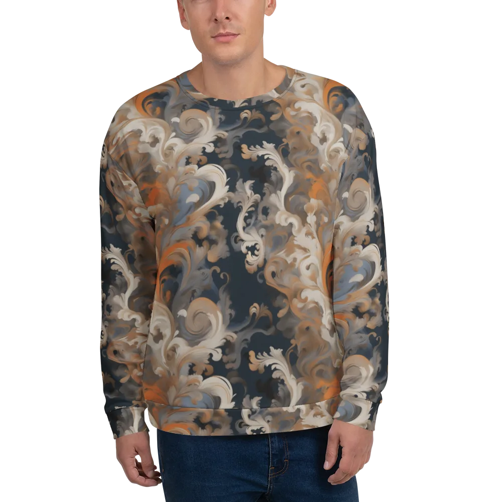 Baroque Drift on Sweatshirt — Front