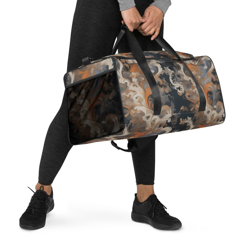 Baroque Drift on Duffle Bag — Right Front