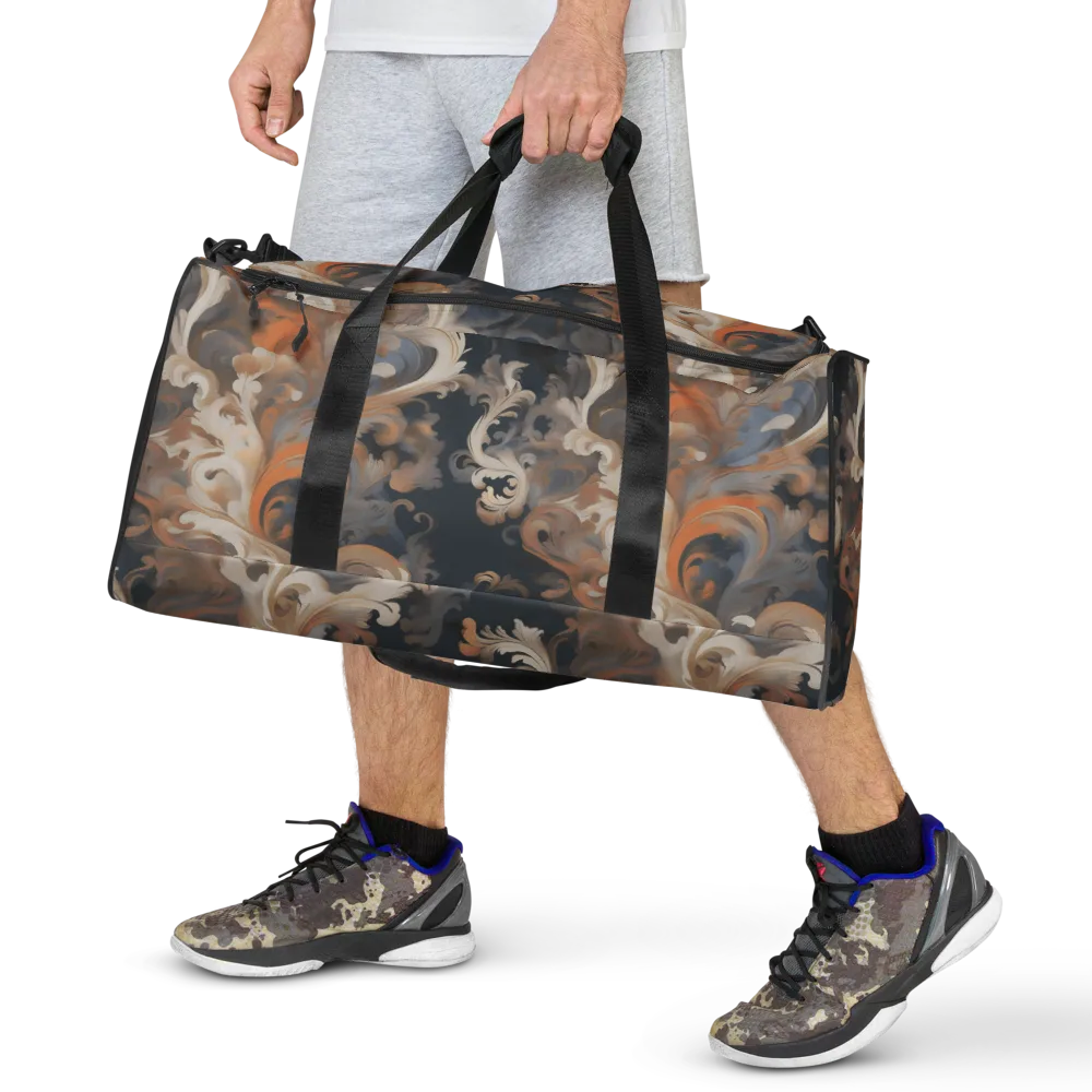 Baroque Drift on Duffle Bag — Front