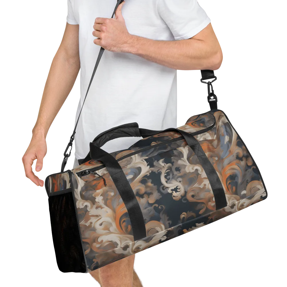Baroque Drift on Duffle Bag — Right Front