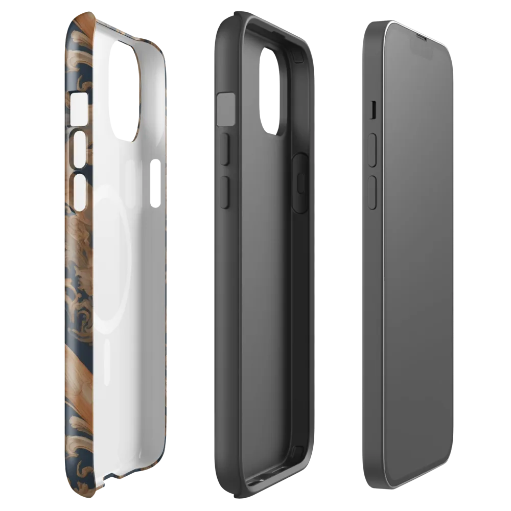 Baroque Midnight on MagSafe Tough Case for iPhone® — Front