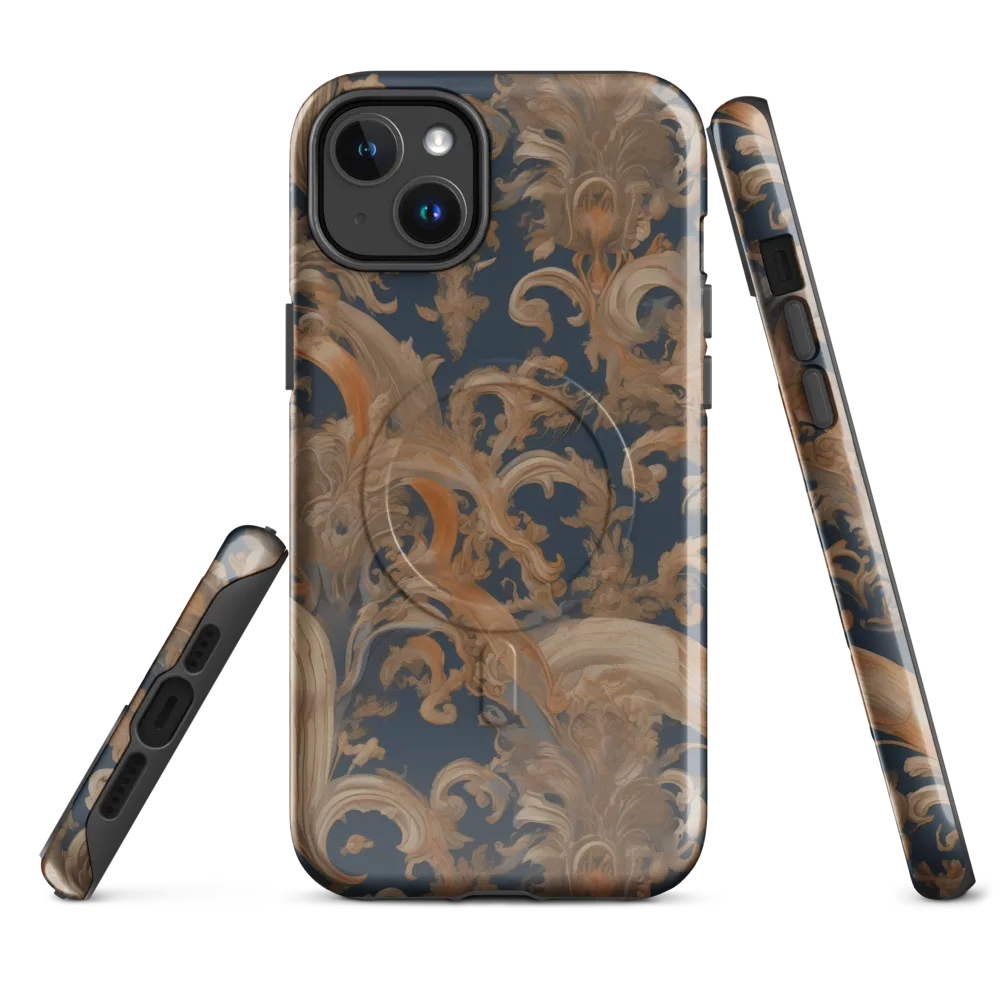Baroque Midnight on MagSafe Tough Case for iPhone® — Front