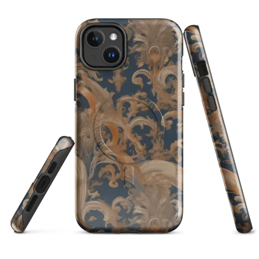Baroque Midnight on a MagSafe Tough Case for iPhone®