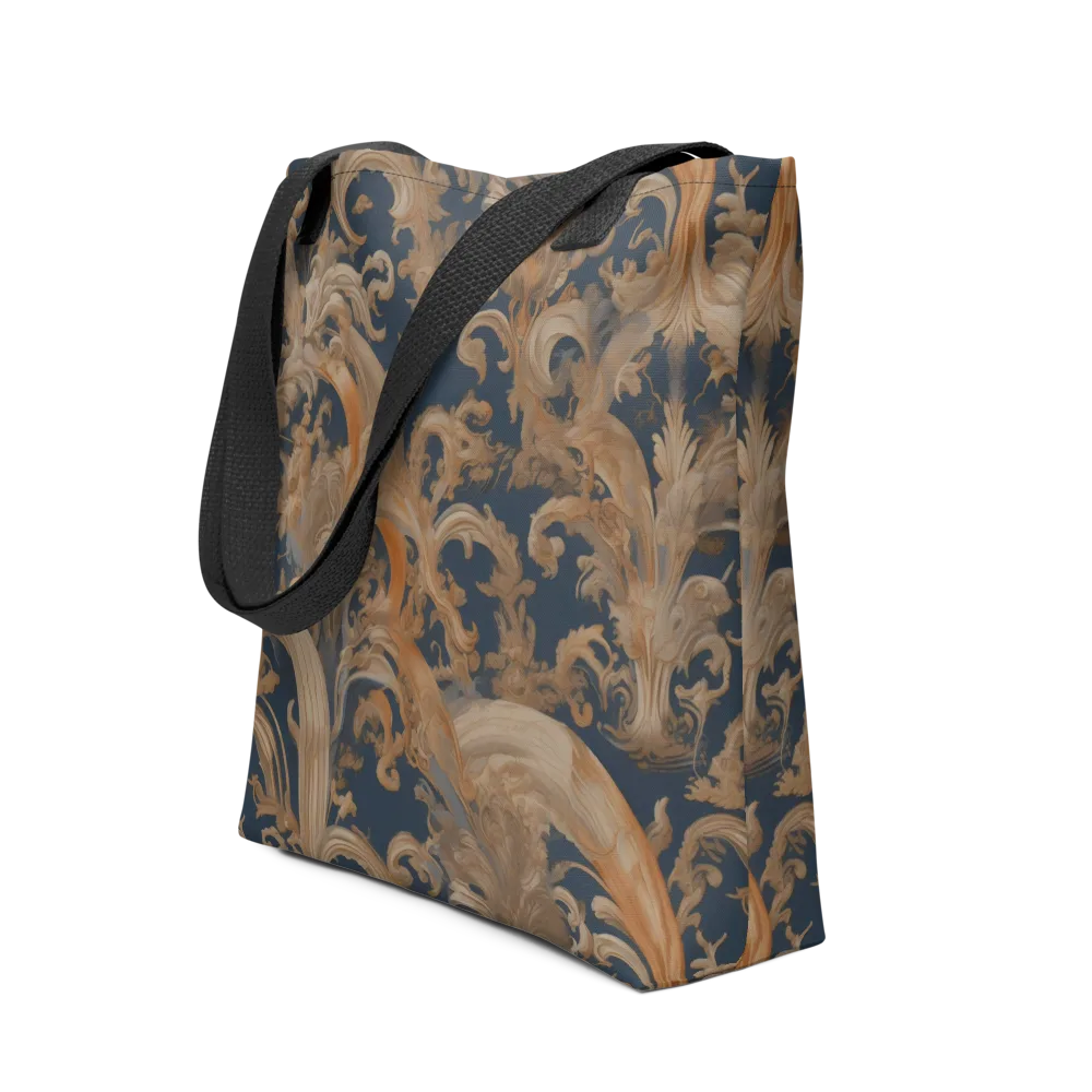Baroque Midnight on Tote Bag — Front