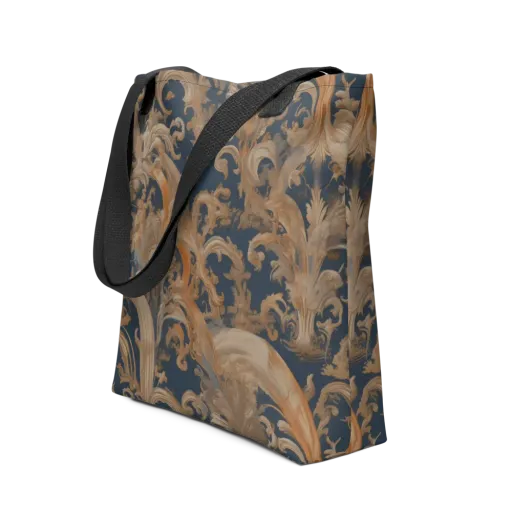 Baroque Midnight on a Tote Bag