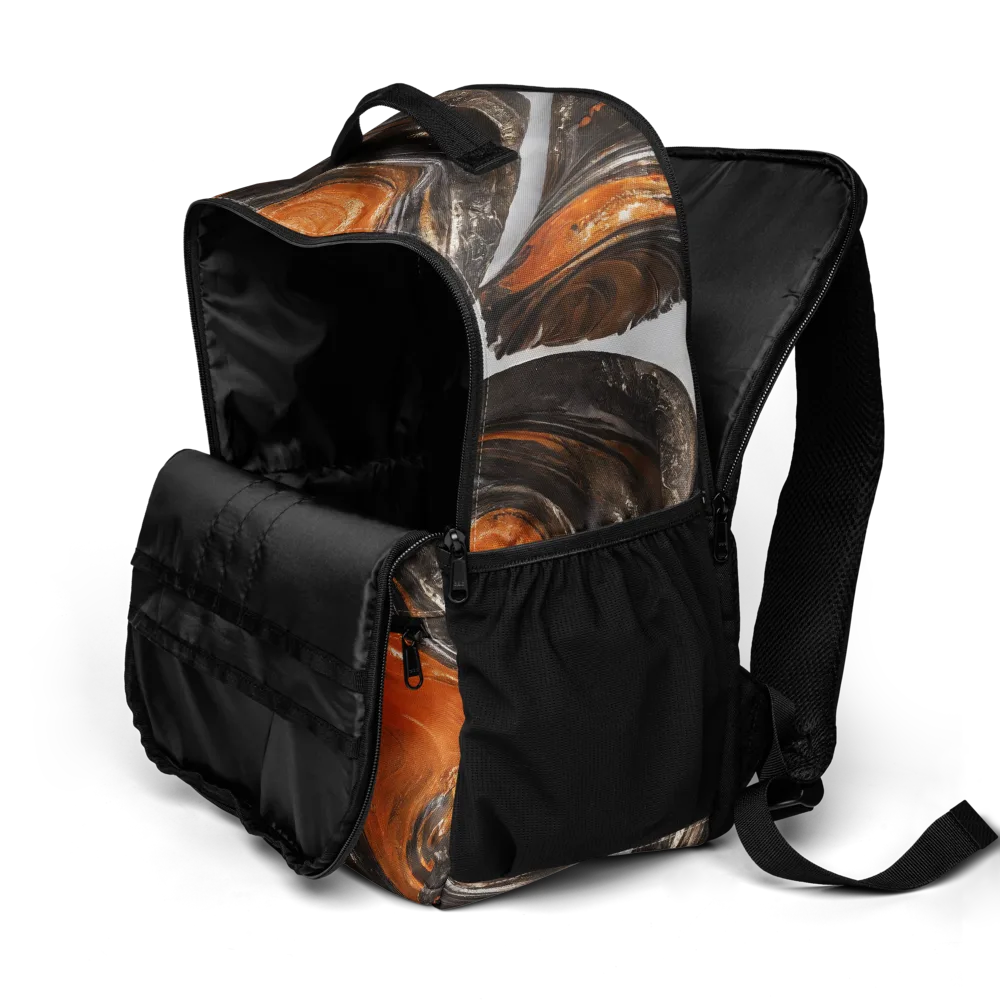 Molten Umber on Utility Backpack — Product details 2