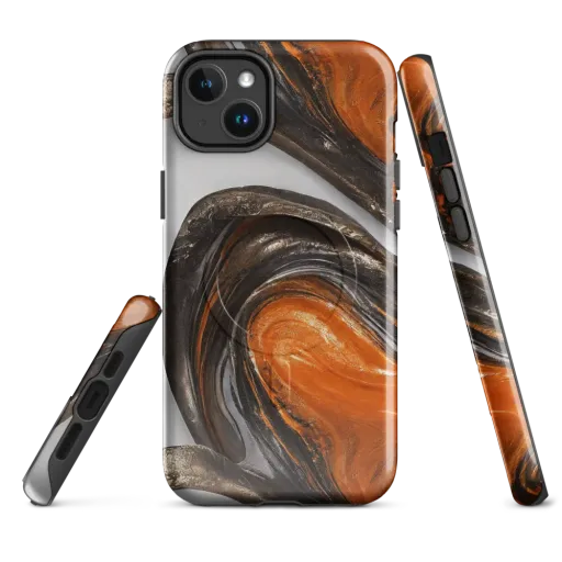 Molten Umber on a MagSafe Tough Case for iPhone®